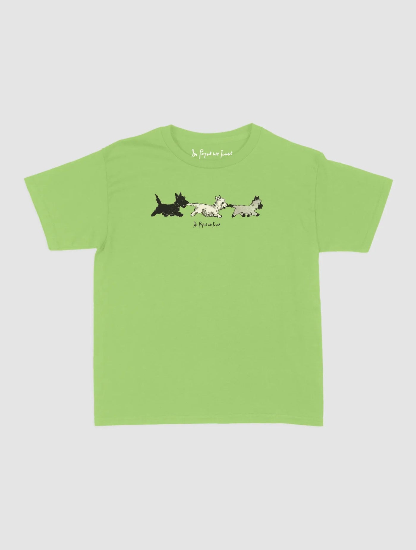 puppies baby tee - In Print We Trust