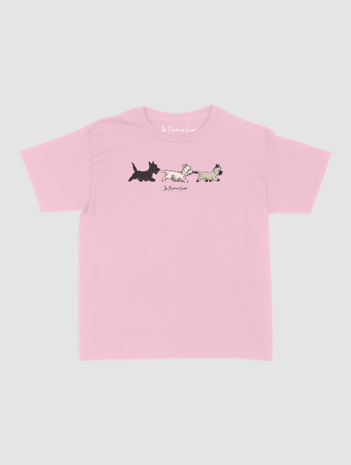 puppies baby tee - In Print We Trust