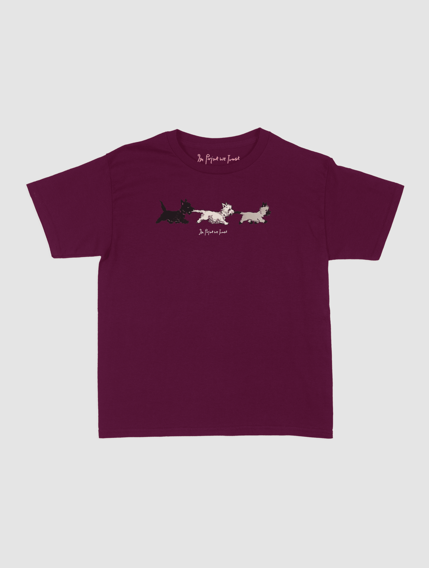 puppies baby tee - In Print We Trust