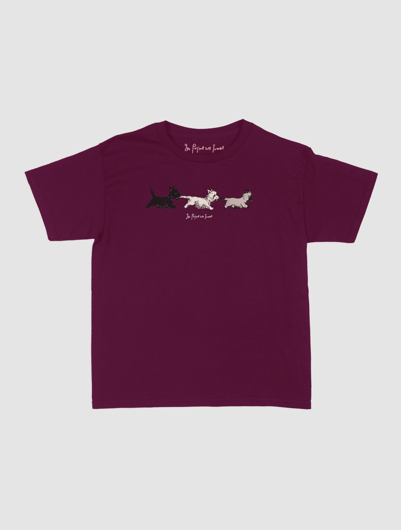 puppies baby tee - In Print We Trust