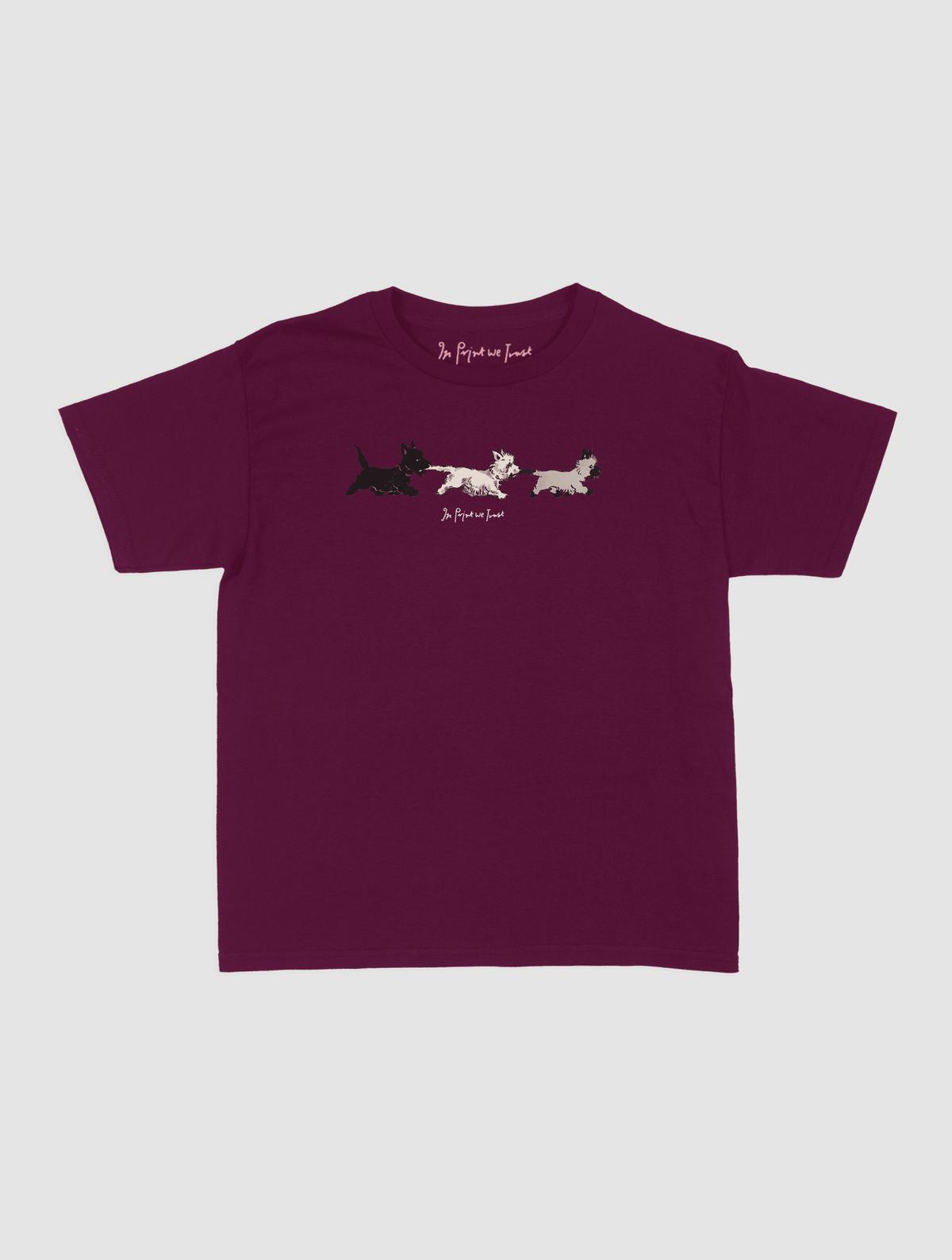 puppies baby tee - In Print We Trust