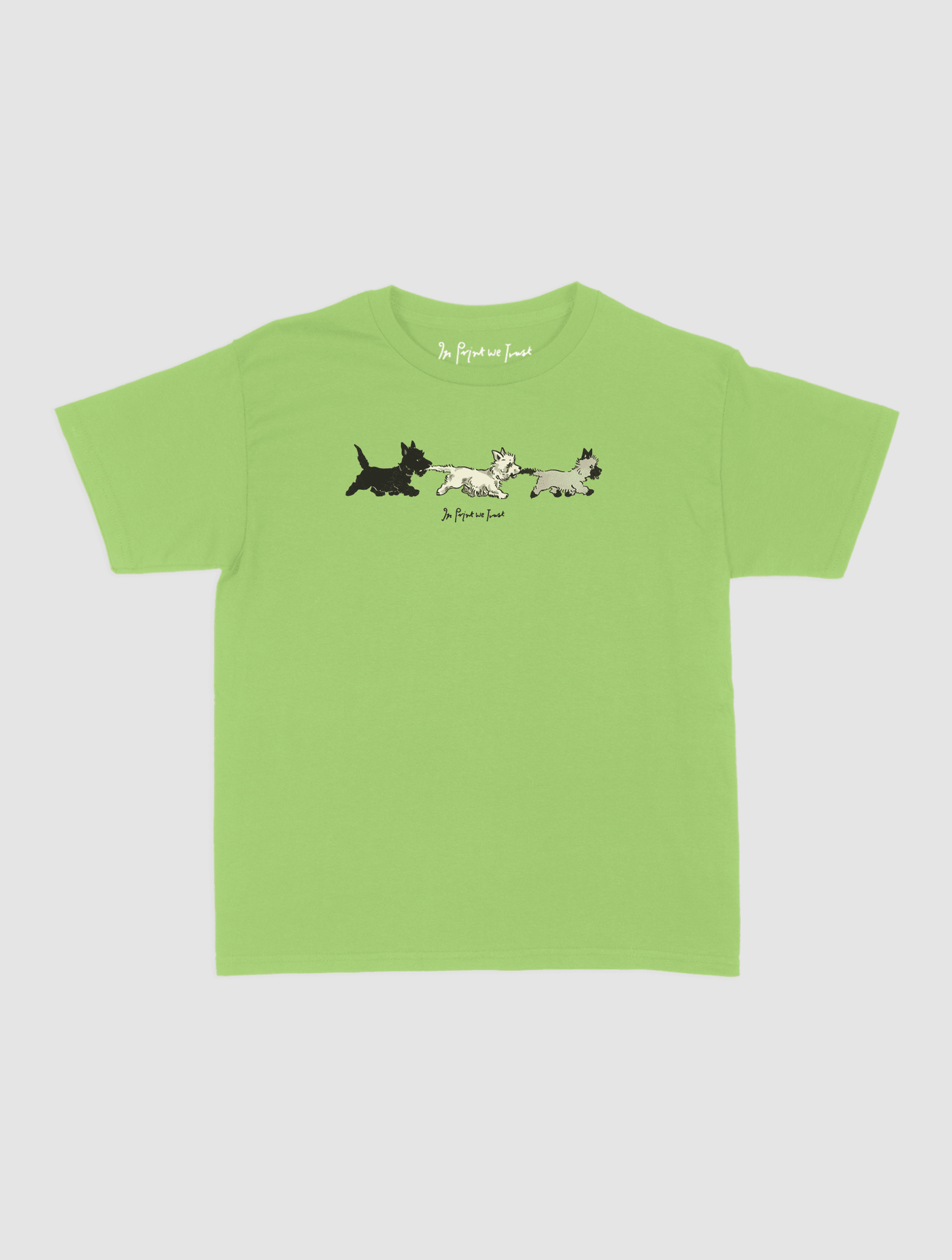puppies baby tee - In Print We Trust