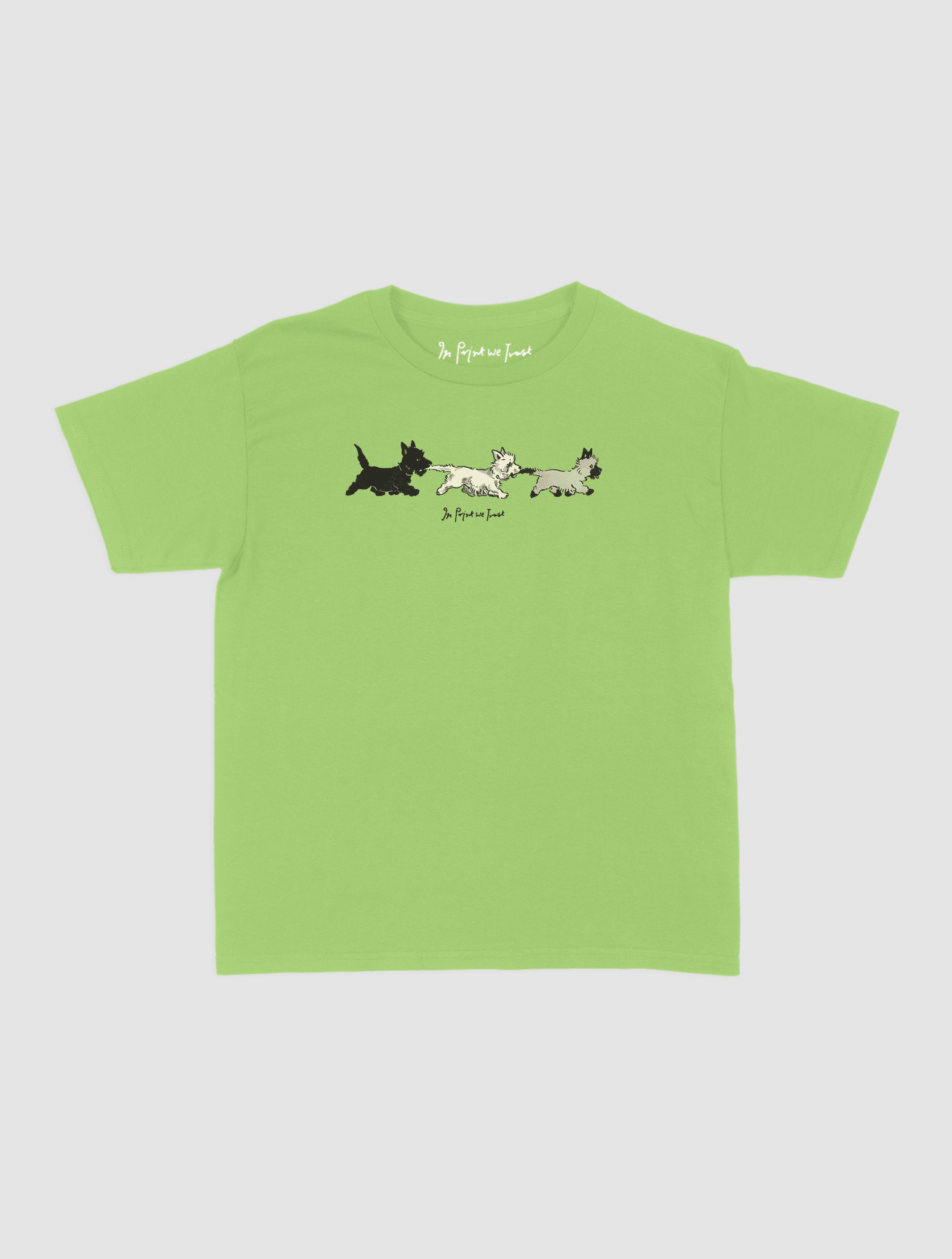 puppies baby tee - In Print We Trust