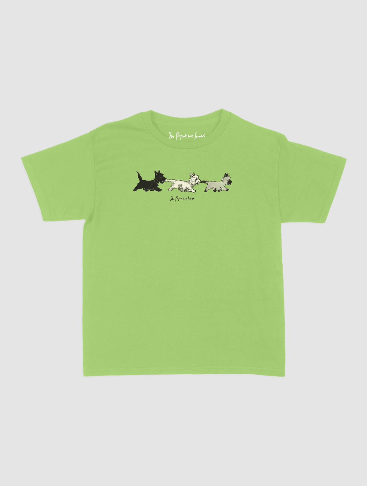 puppies baby tee - In Print We Trust