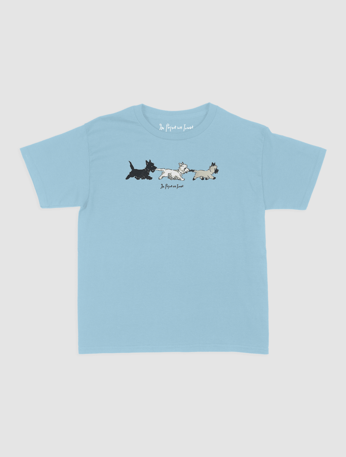 puppies baby tee - In Print We Trust