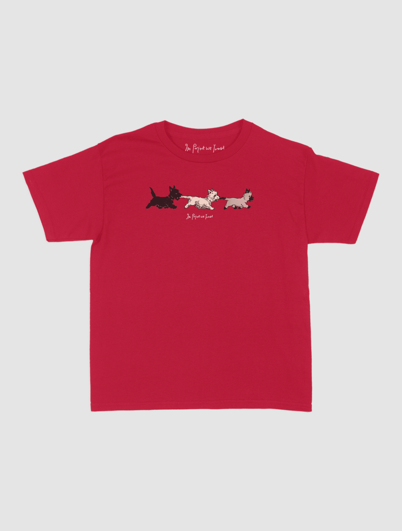 puppies baby tee - In Print We Trust