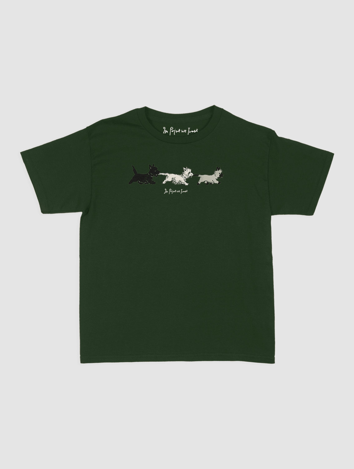 puppies baby tee - In Print We Trust
