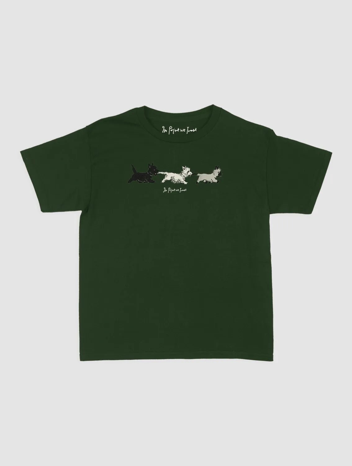 puppies baby tee - In Print We Trust