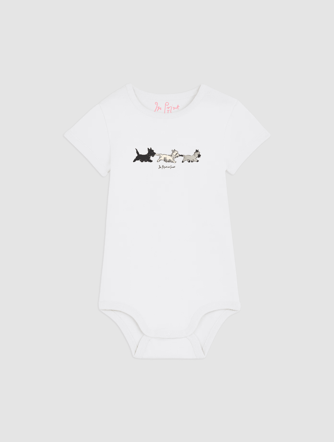 puppies bodysuit for babies - In Print We Trust