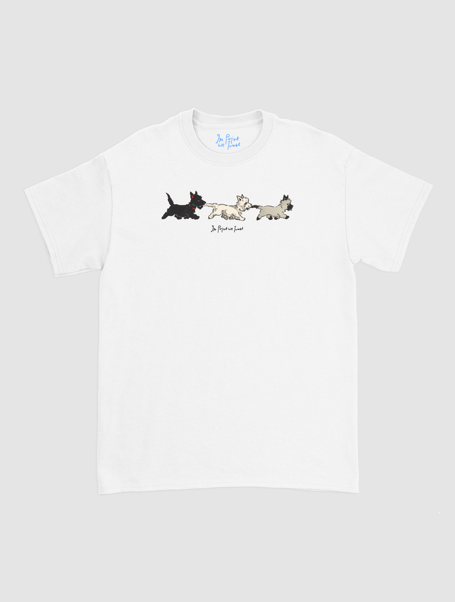 puppies classic tee - In Print We Trust