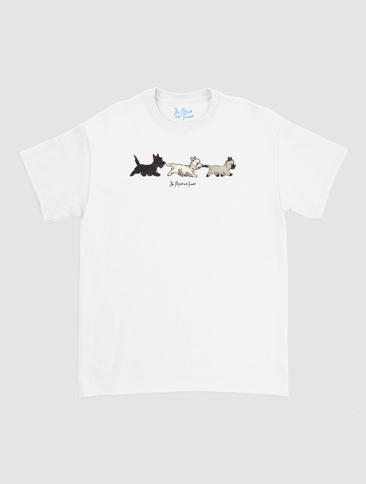 puppies classic tee - In Print We Trust