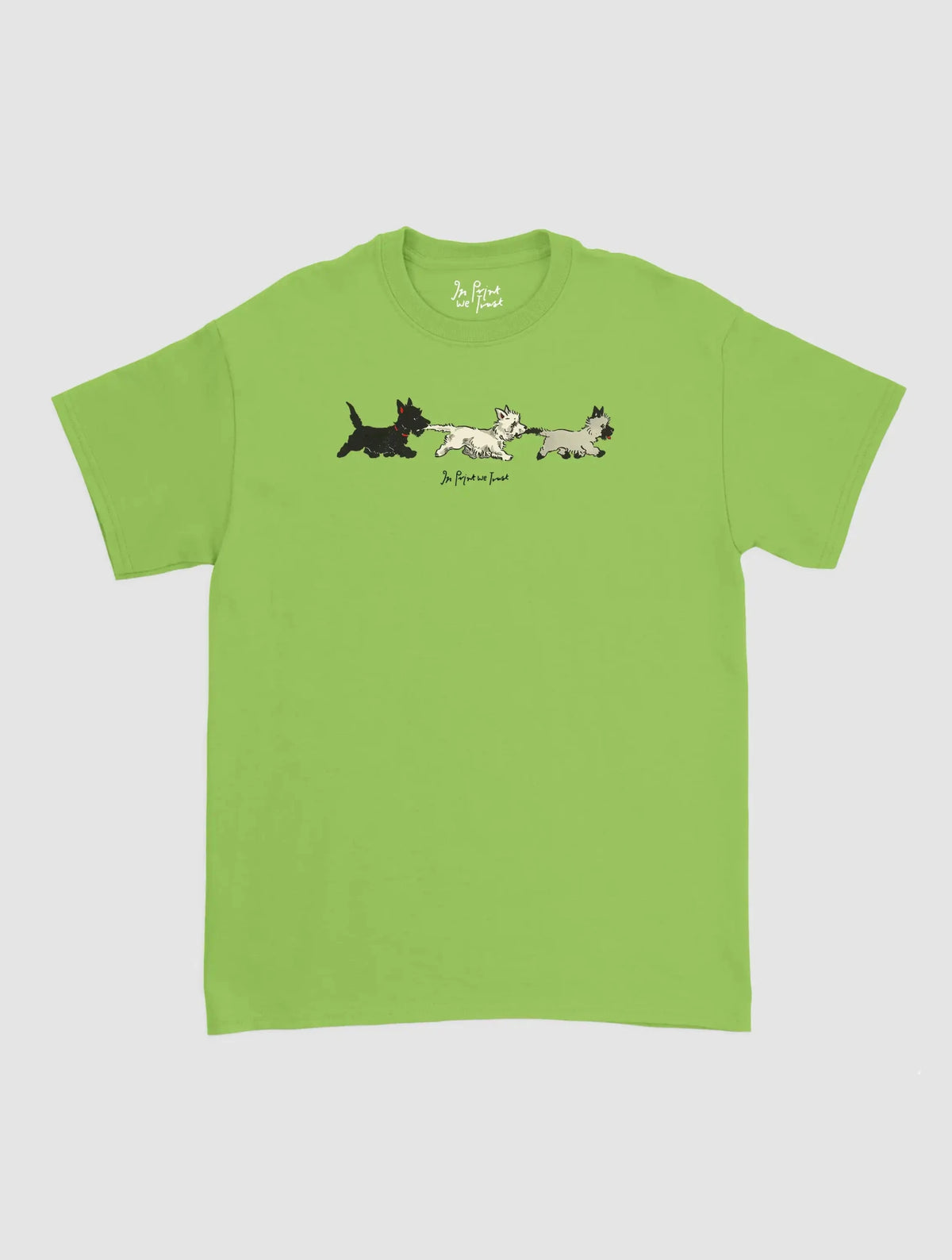 puppies classic tee - In Print We Trust