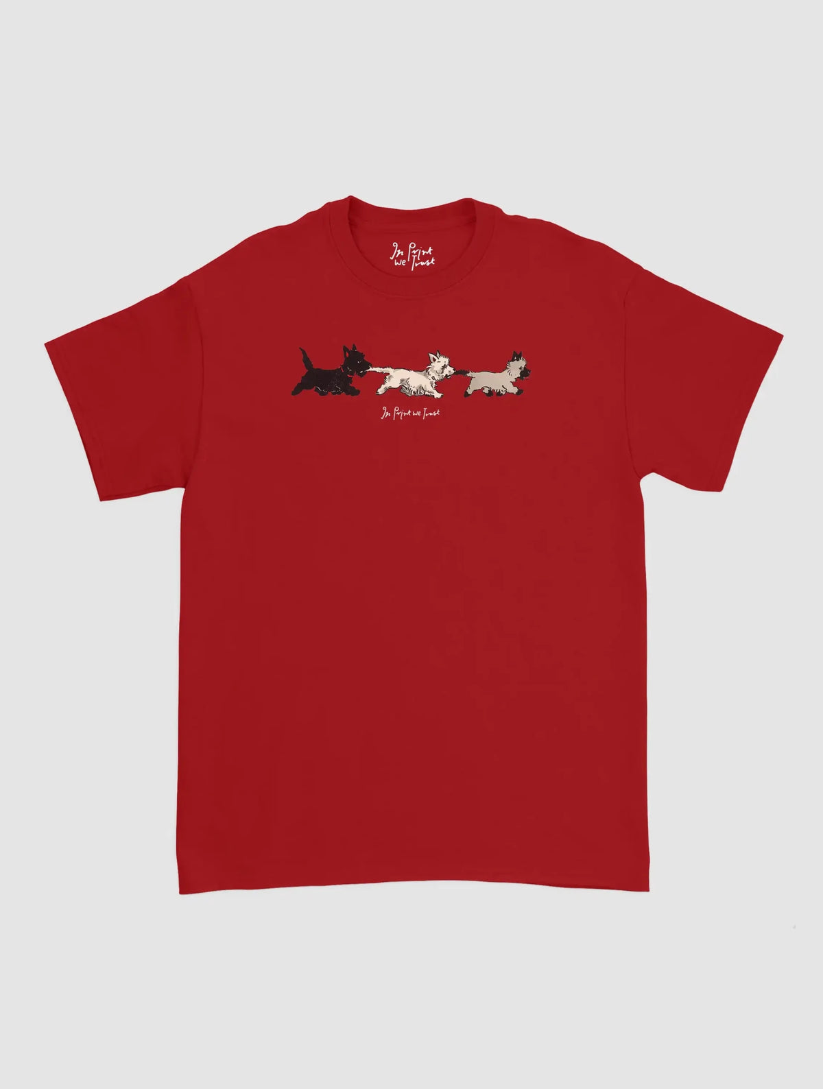 puppies classic tee - In Print We Trust