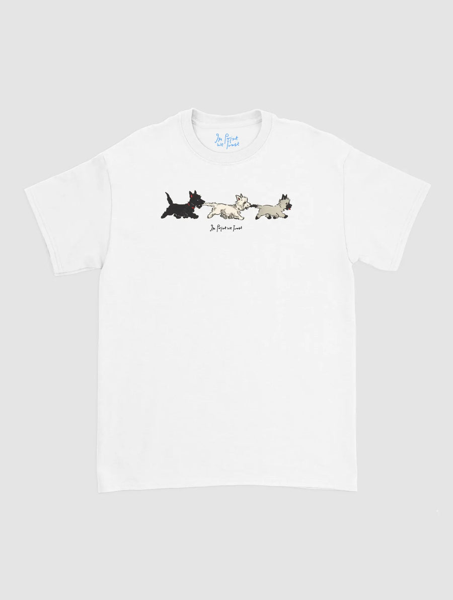 puppies classic tee - In Print We Trust