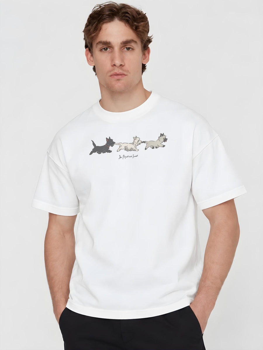 puppies heavyweight tee - In Print We Trust