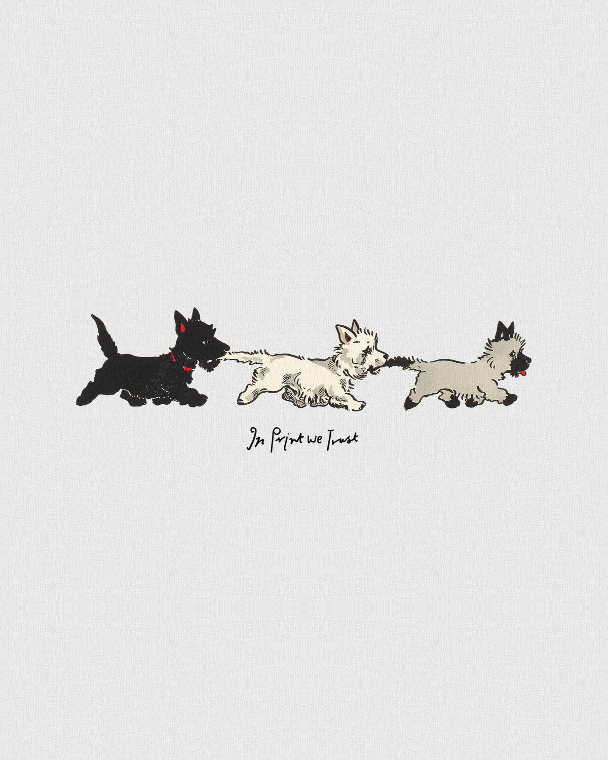 puppies heavyweight tee - In Print We Trust