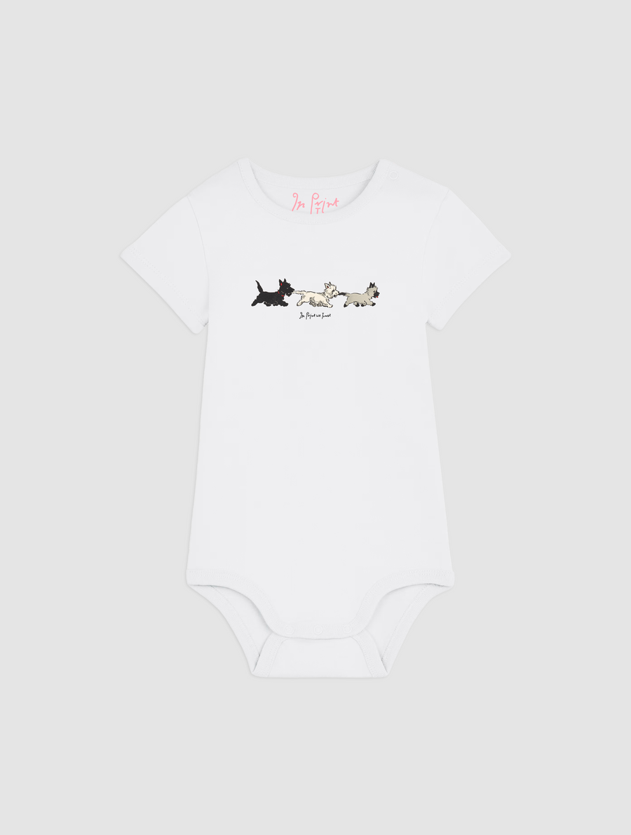 puppies bodysuit for babies