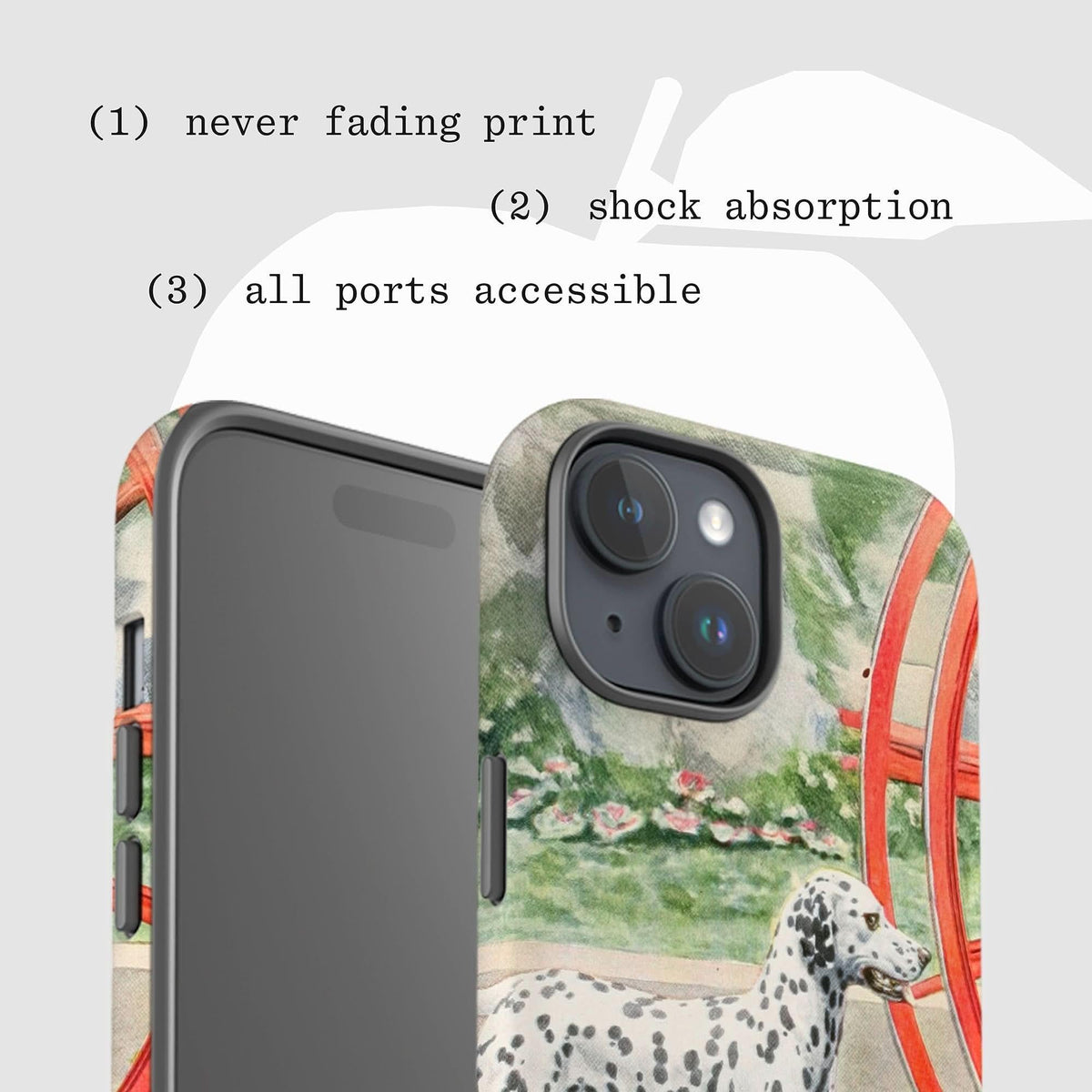 puppy tough iPhone case - In Print We Trust