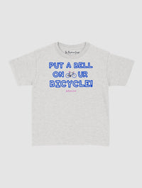 put a bell on your bicycle baby tee - In Print We Trust