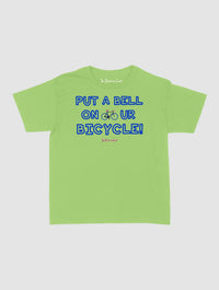 put a bell on your bicycle baby tee - In Print We Trust