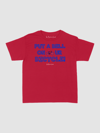 put a bell on your bicycle baby tee - In Print We Trust