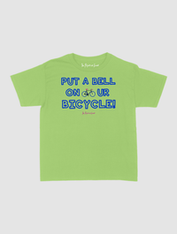 put a bell on your bicycle baby tee - In Print We Trust