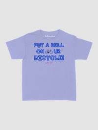 put a bell on your bicycle baby tee - In Print We Trust