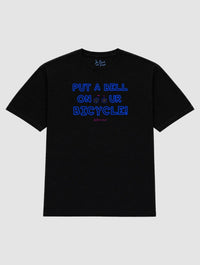 put a bell on your bicycle heavyweight tee - In Print We Trust