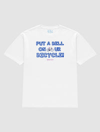 put a bell on your bicycle heavyweight tee - In Print We Trust