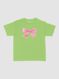put a bow on it baby tee - In Print We Trust