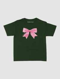 put a bow on it baby tee - In Print We Trust