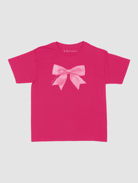 put a bow on it baby tee - In Print We Trust