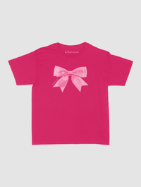 put a bow on it baby tee - In Print We Trust