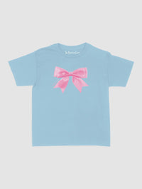 put a bow on it baby tee - In Print We Trust