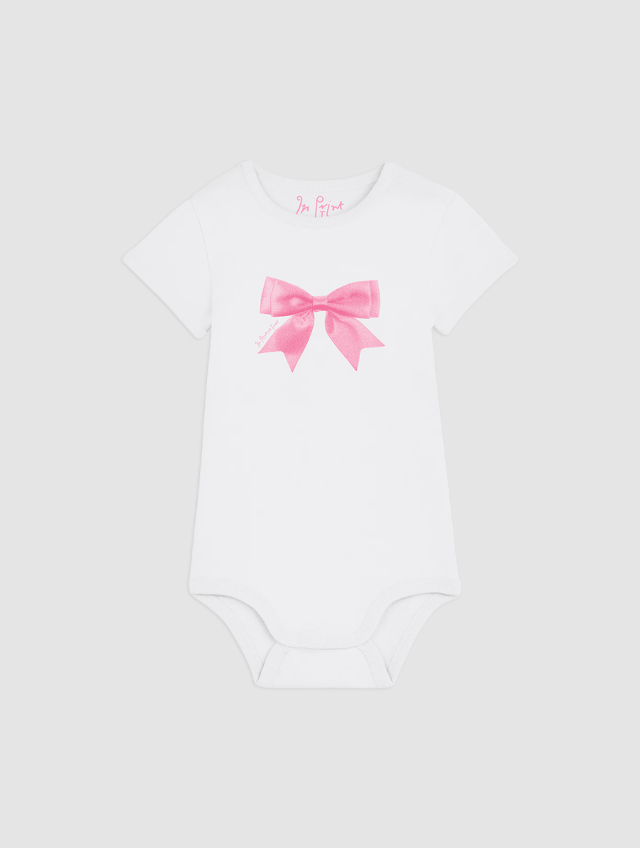 put a bow on it bodysuit for babies - In Print We Trust