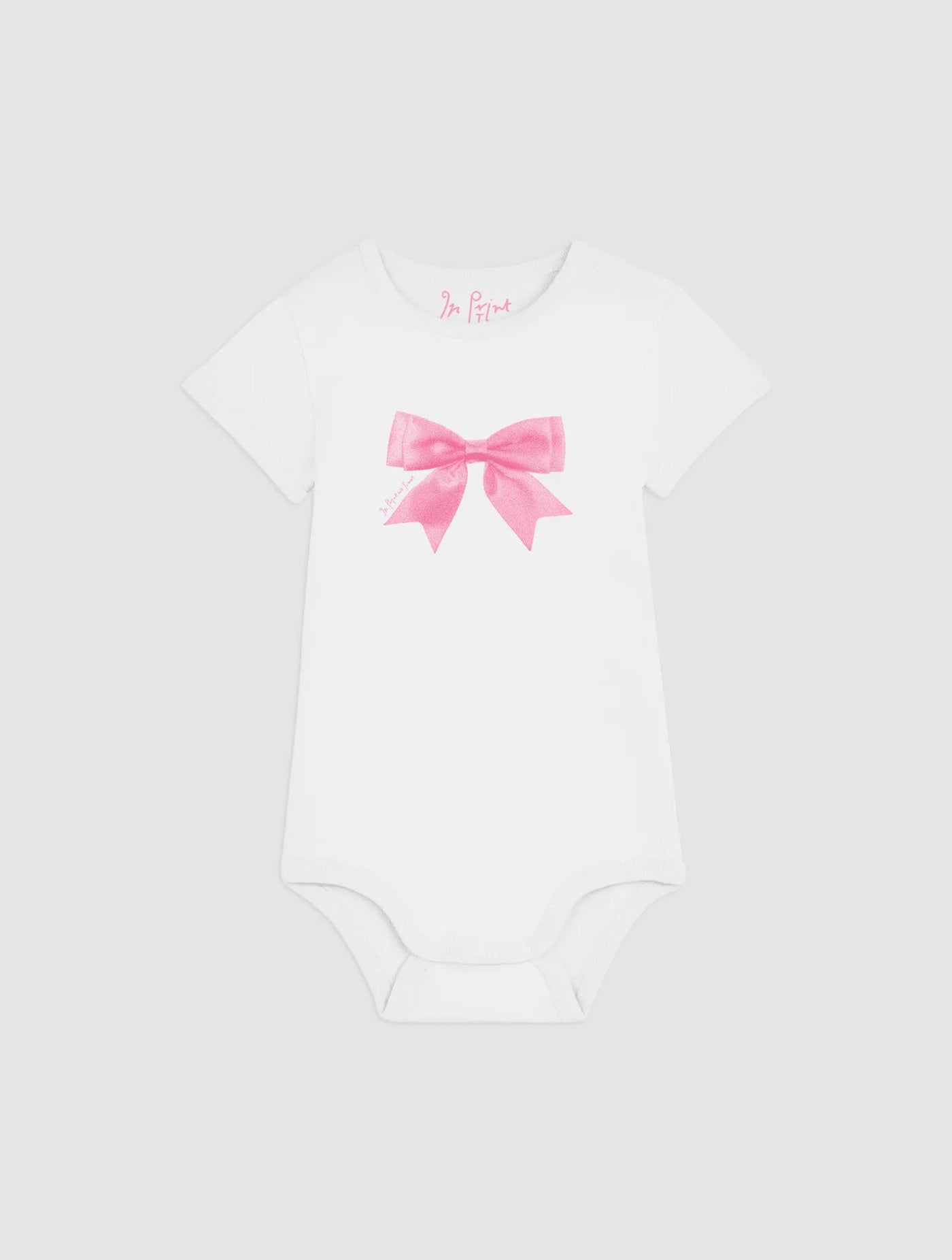 put a bow on it bodysuit for babies - In Print We Trust