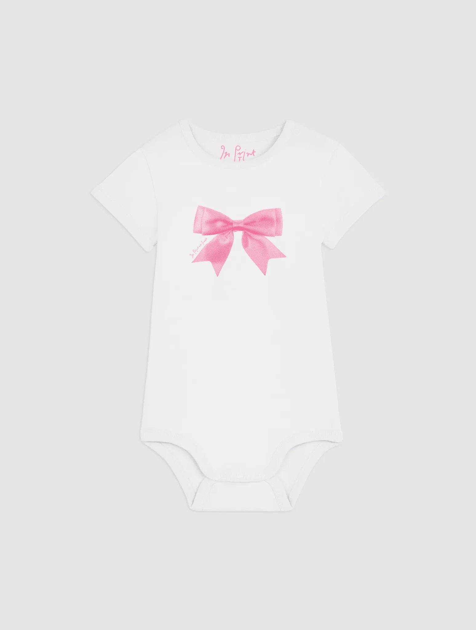 put a bow on it bodysuit for babies - In Print We Trust