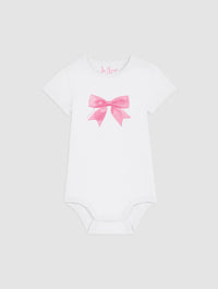 put a bow on it bodysuit for babies - In Print We Trust