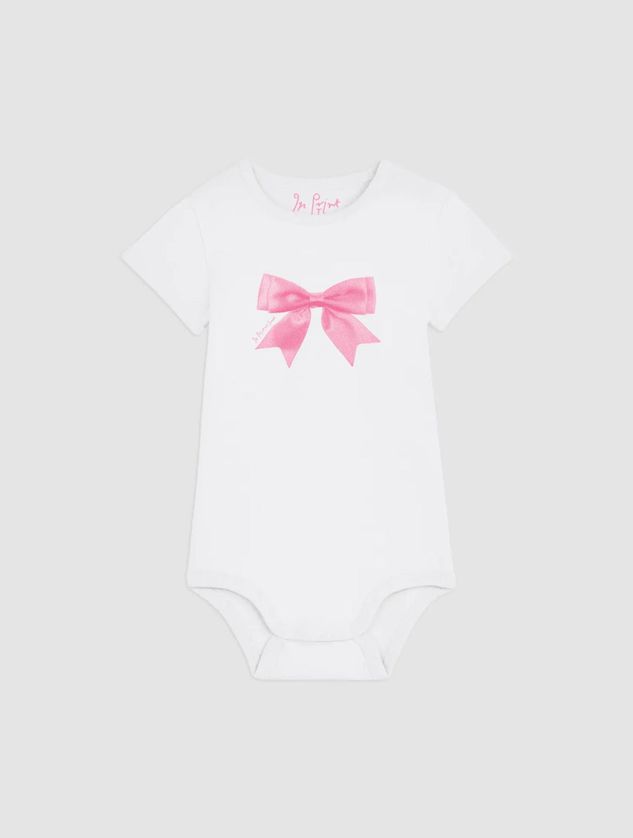 put a bow on it bodysuit for babies - In Print We Trust
