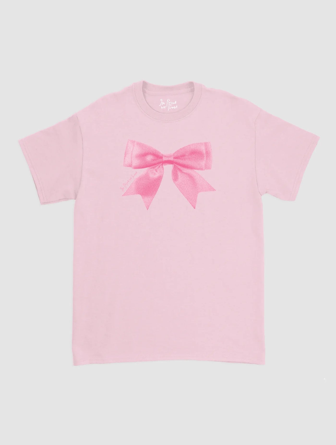 put a bow on it classic tee - In Print We Trust