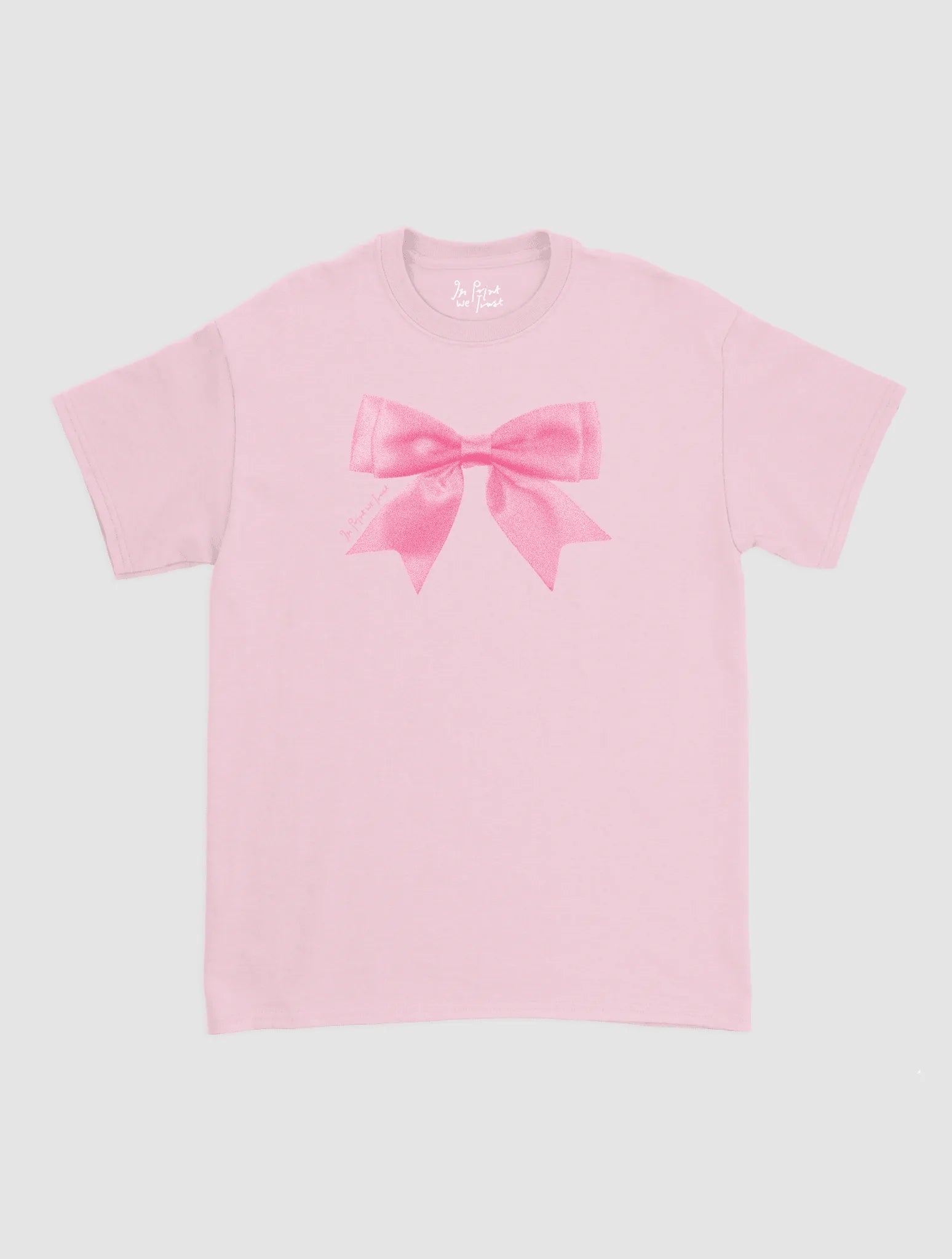 put a bow on it classic tee - In Print We Trust