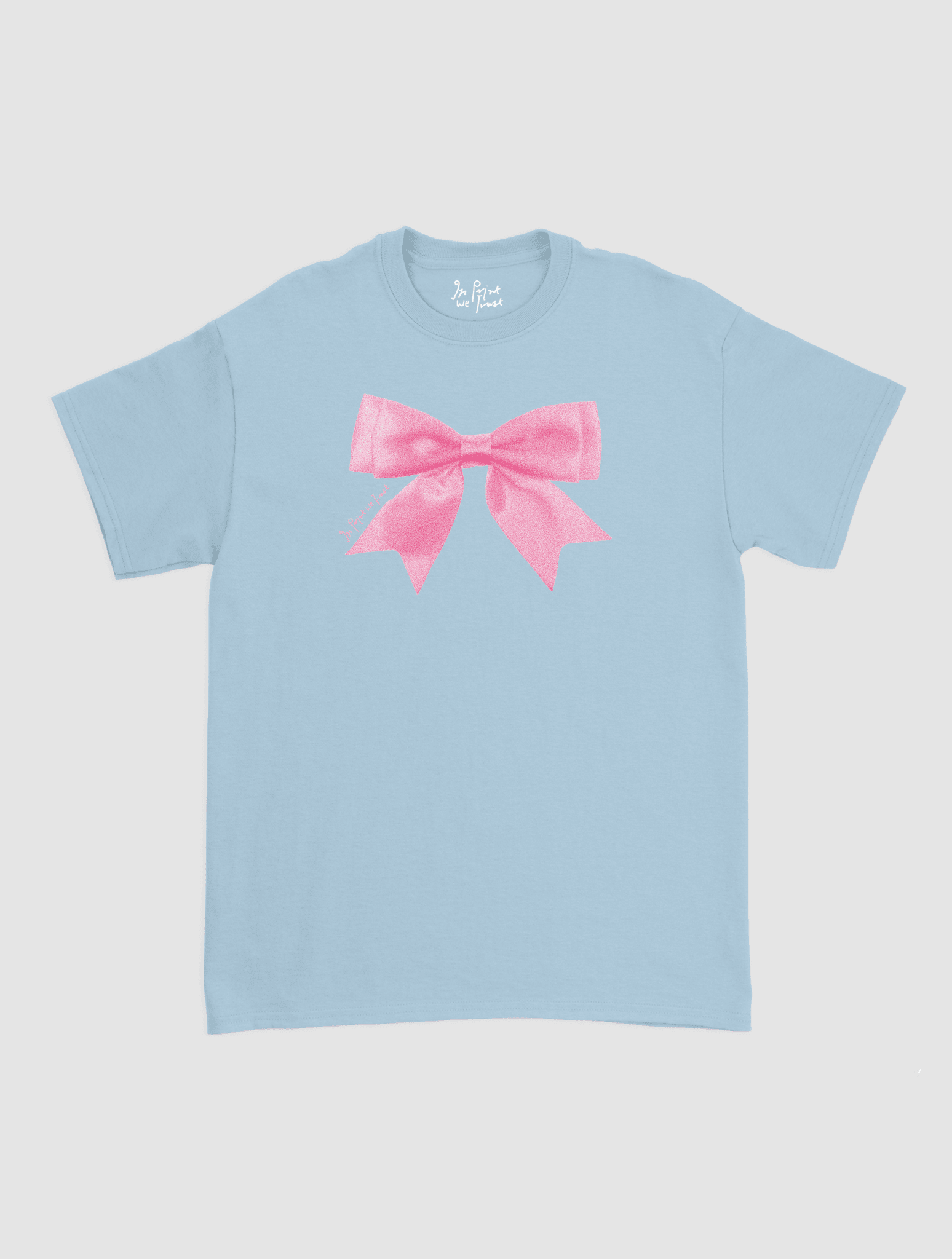 put a bow on it classic tee - In Print We Trust