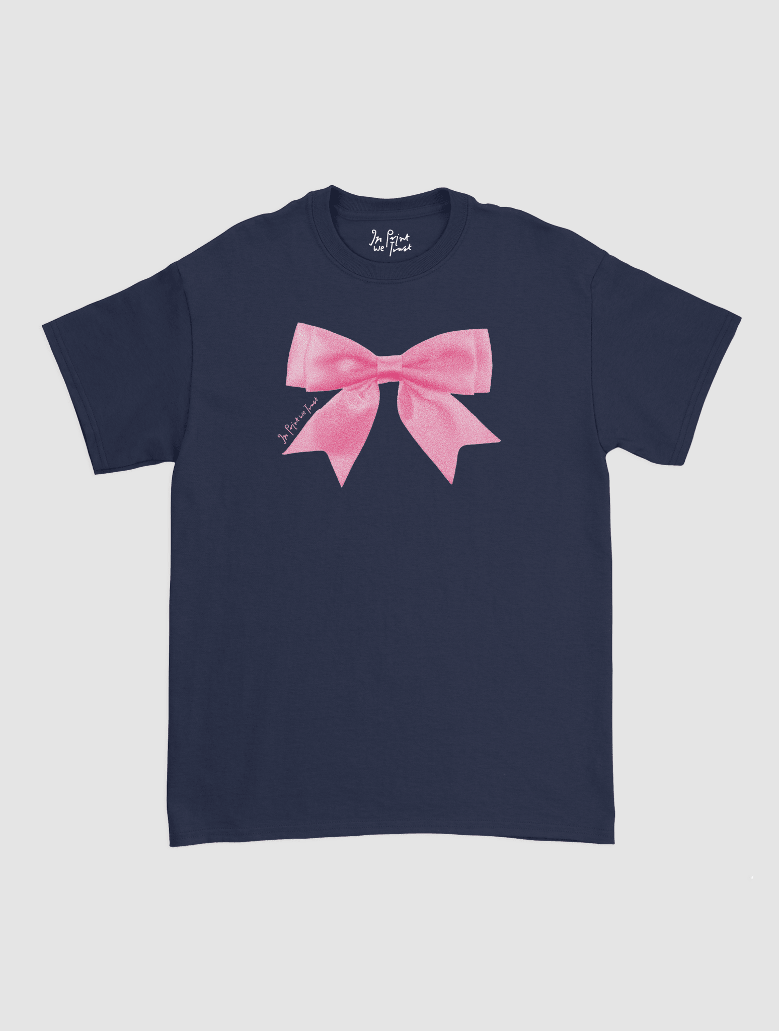 put a bow on it classic tee - In Print We Trust