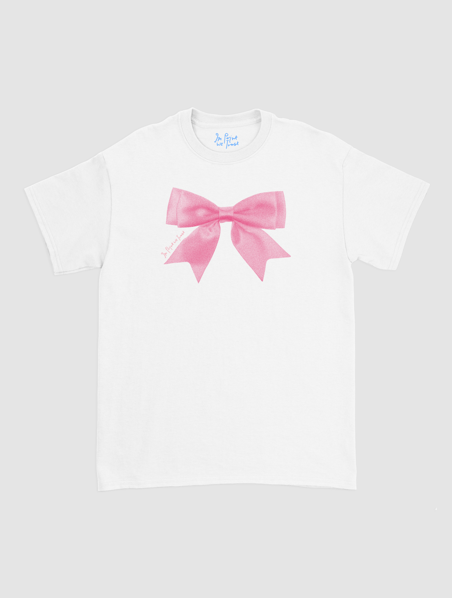 put a bow on it classic tee - In Print We Trust