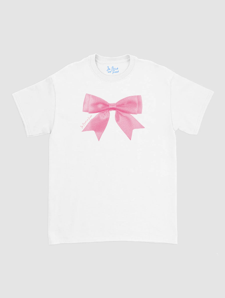 put a bow on it classic tee - In Print We Trust