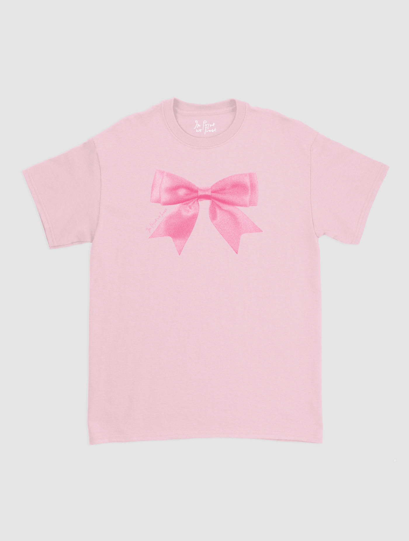 put a bow on it classic tee - In Print We Trust