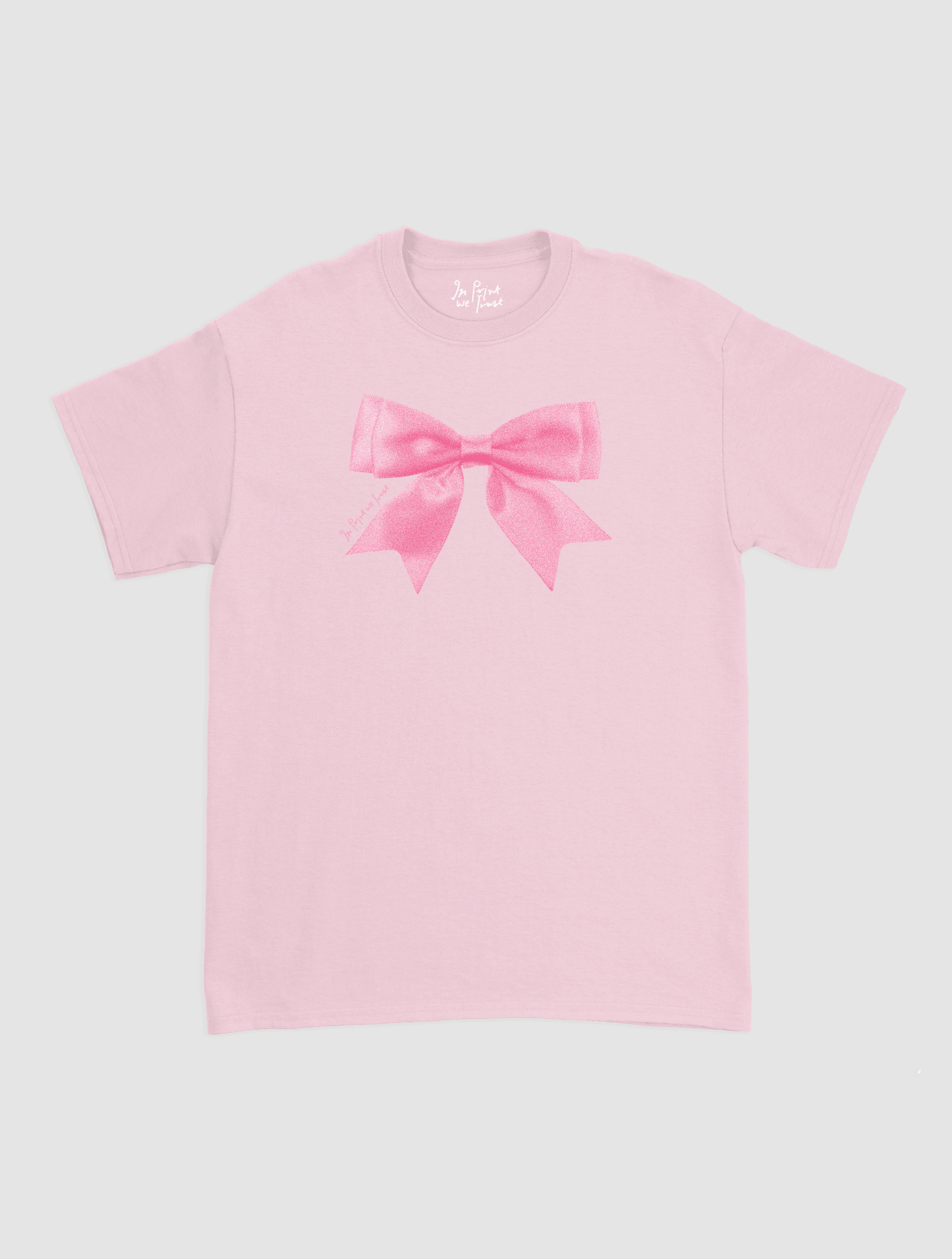 put a bow on it classic tee - In Print We Trust