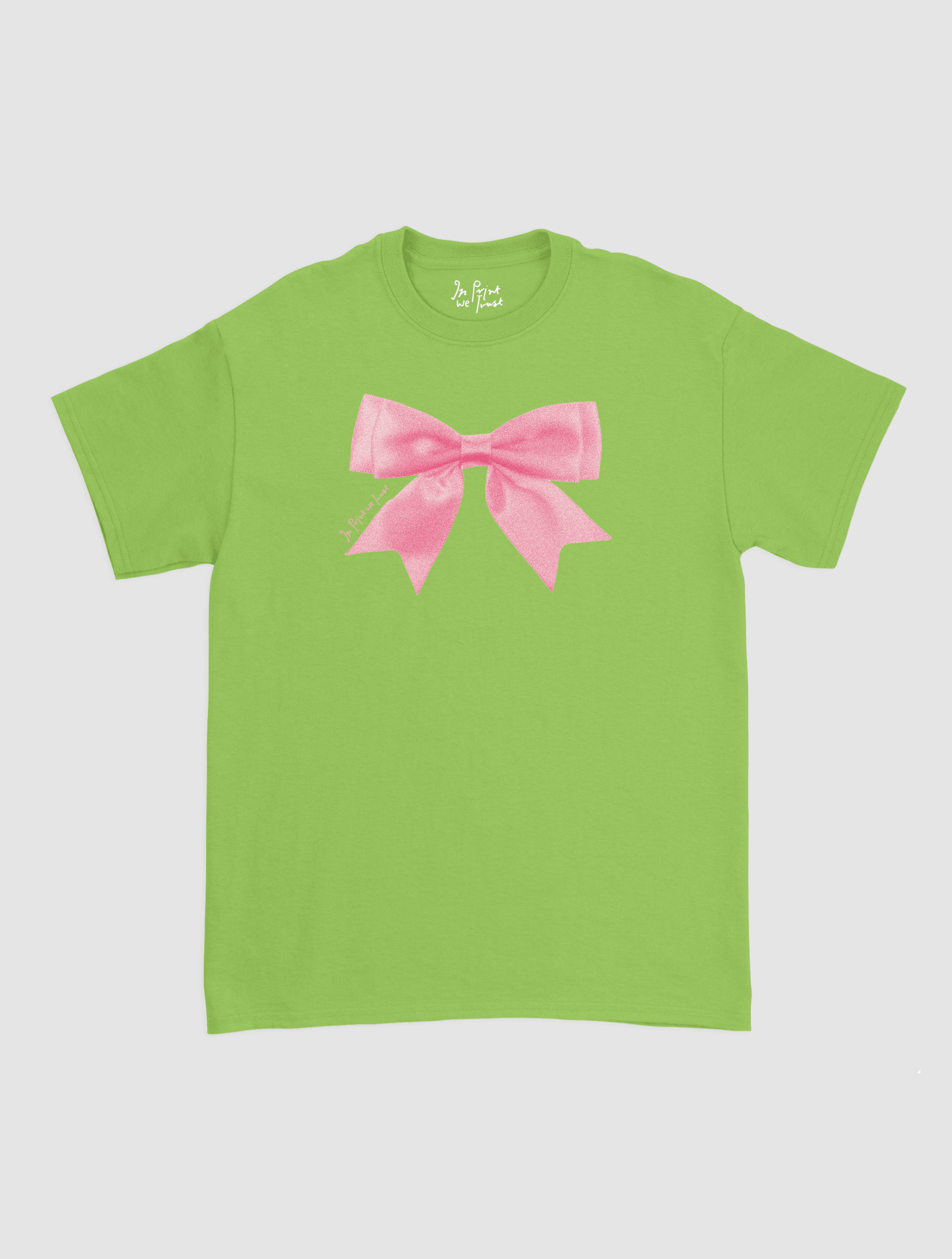 put a bow on it classic tee - In Print We Trust