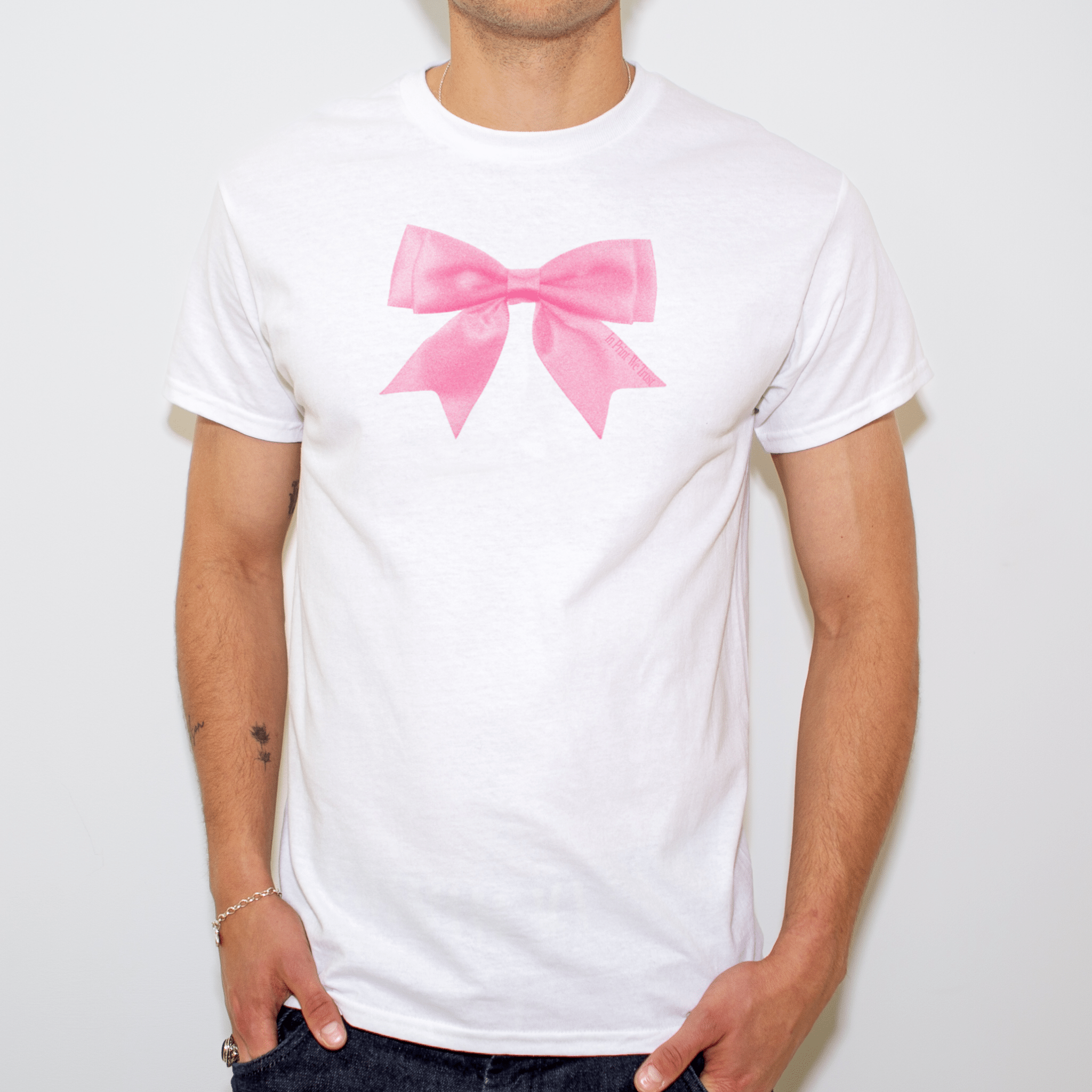 'Put a Bow On It' classic tee - In Print We Trust