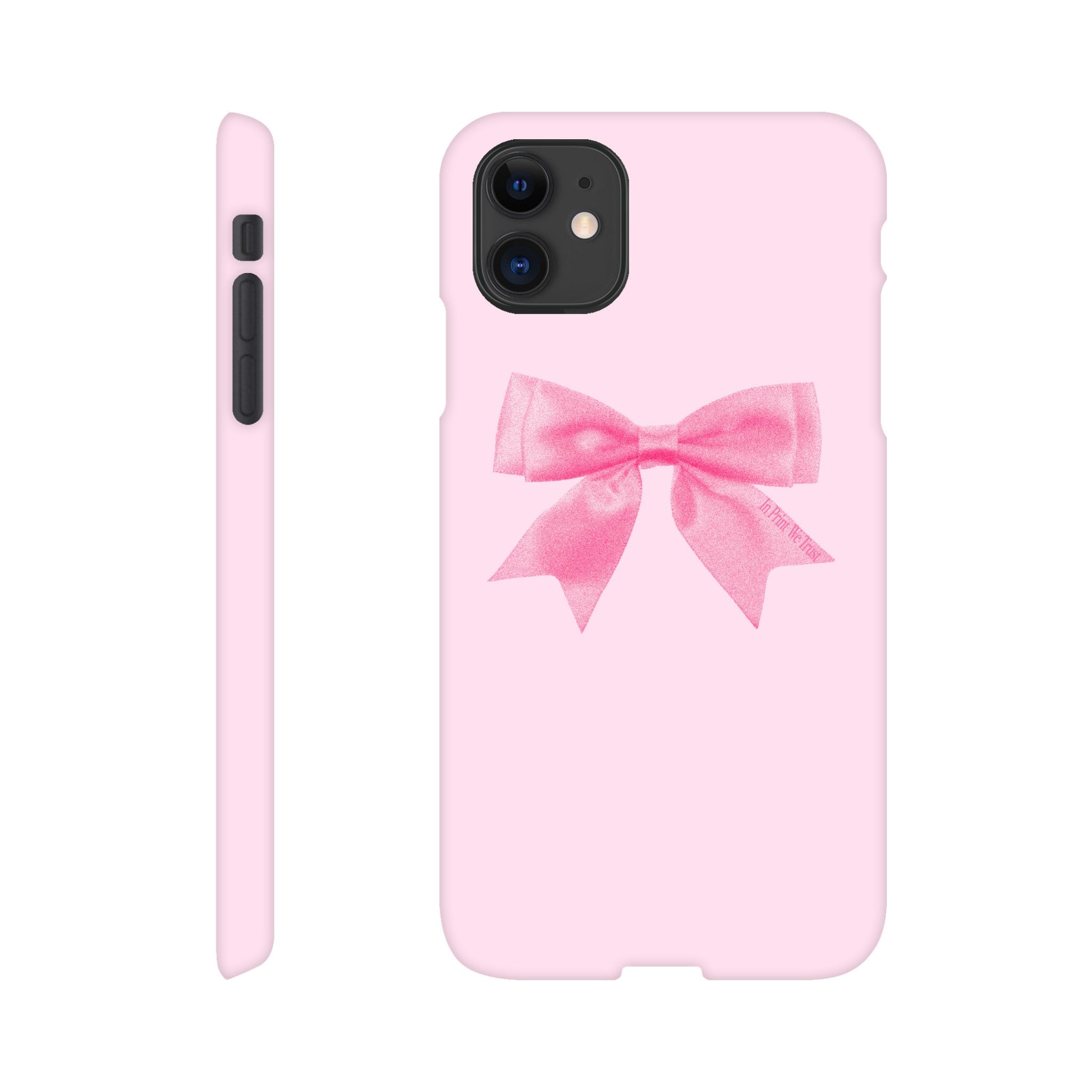 'Put a Bow On It' phone case - In Print We Trust